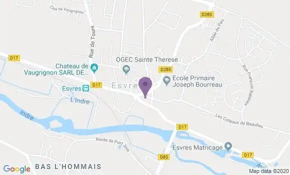 Localisation Crédit Agricole Agence d
