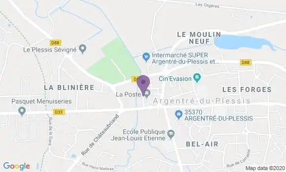 Localisation Crédit Agricole Agence d