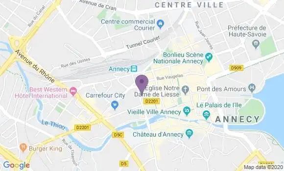 Localisation Crédit Agricole Agence d