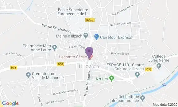 Localisation Crédit Agricole Agence d
