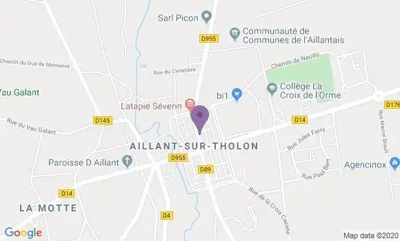 Localisation Crédit Agricole Agence d