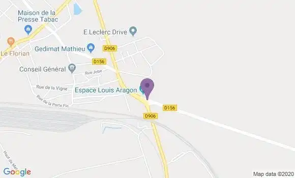 Localisation Crédit Agricole Agence d