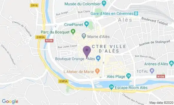 Localisation Crédit Agricole Agence d