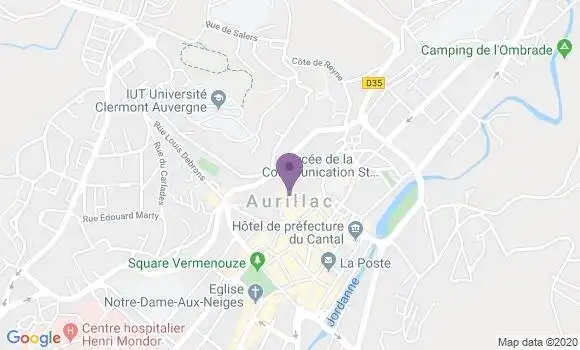 Localisation Crédit Agricole Agence de Marmiers