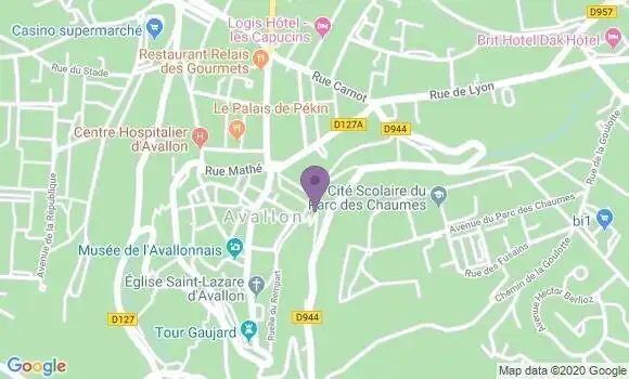Localisation LCL Agence d