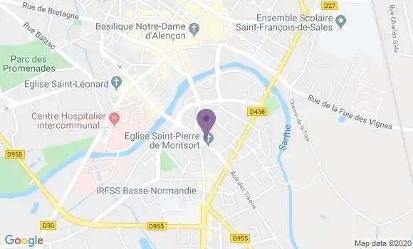 Localisation Crédit Agricole Agence d