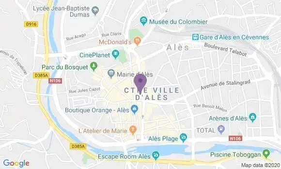 Localisation Crédit Agricole Agence d