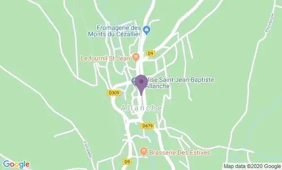 Localisation Crédit Agricole Agence d