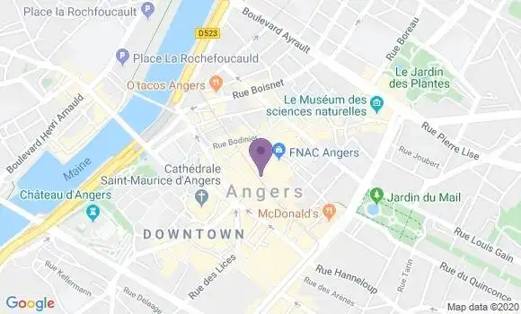 Localisation Crédit Agricole Agence d