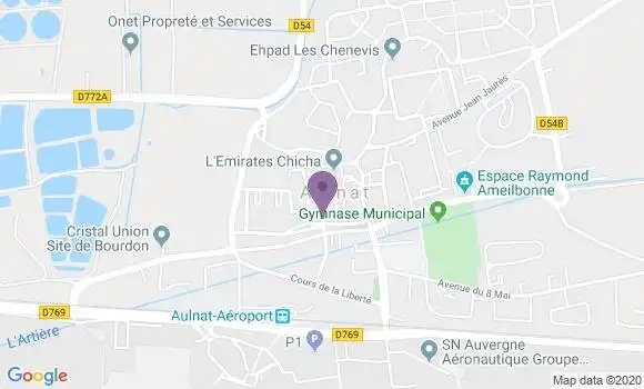 Localisation Crédit Agricole Agence d