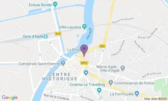 Localisation Crédit Agricole Agence d