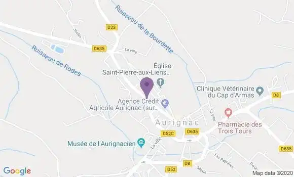 Localisation Crédit Agricole Agence d
