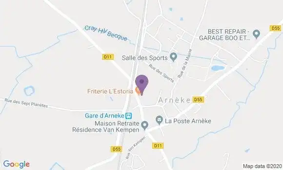Localisation Crédit Agricole Agence d
