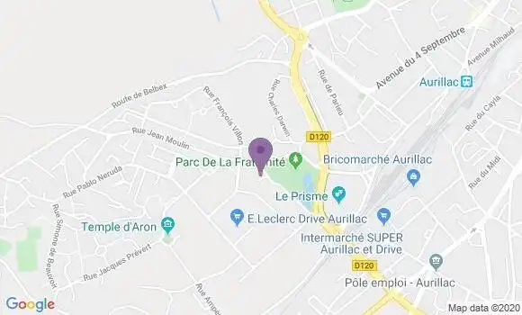 Localisation Crédit Agricole Agence de Belbex