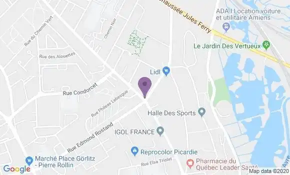 Localisation Crédit Agricole Agence d