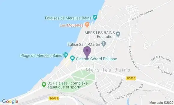 Localisation Crédit Agricole Agence de Mers les Bains