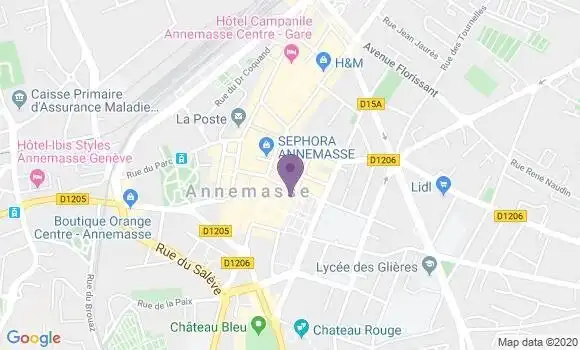 Localisation Crédit Agricole Agence d