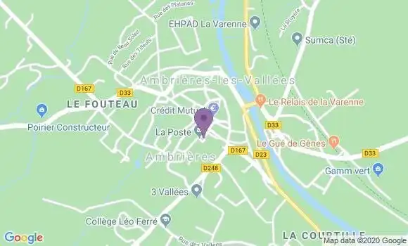 Localisation Crédit Agricole Agence d