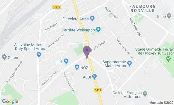 Localisation Crédit Agricole Agence d