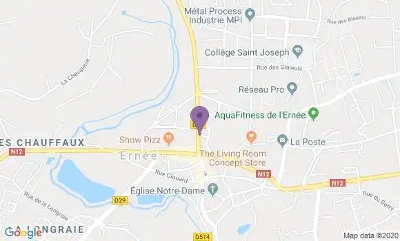 Localisation Crédit Agricole Agence d