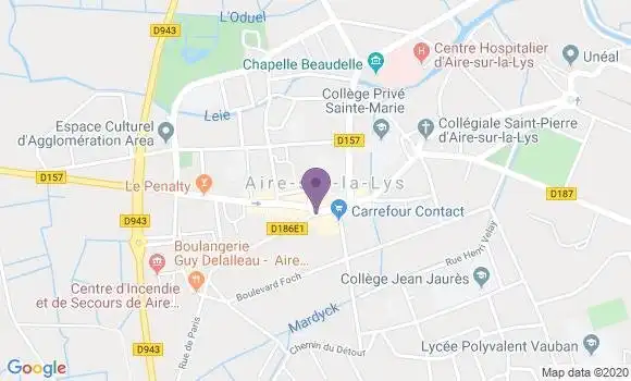 Localisation Crédit Agricole Agence d