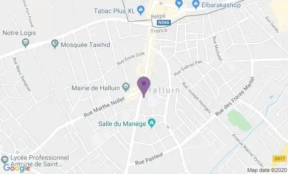 Localisation Crédit Agricole Agence d