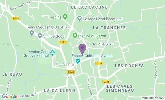 Localisation Crédit Agricole Agence d