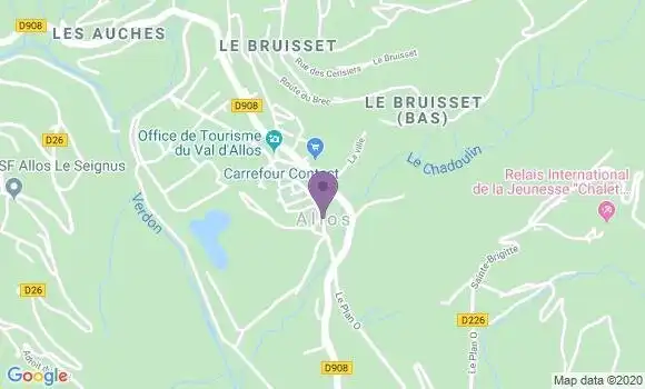 Localisation Crédit Agricole Agence d