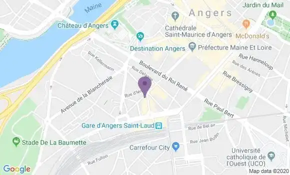 Localisation Crédit Agricole Agence d