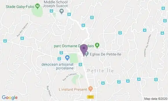 Localisation Crédit Agricole Agence de Petite Ile