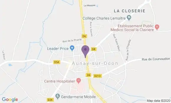 Localisation Crédit Agricole Agence d