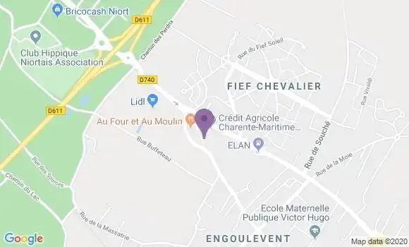 Localisation Crédit Agricole Agence d