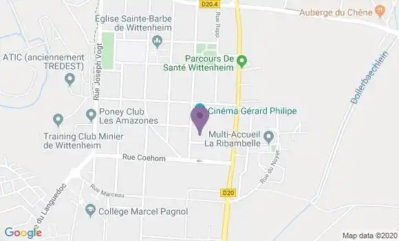 Localisation Crédit Agricole Agence d