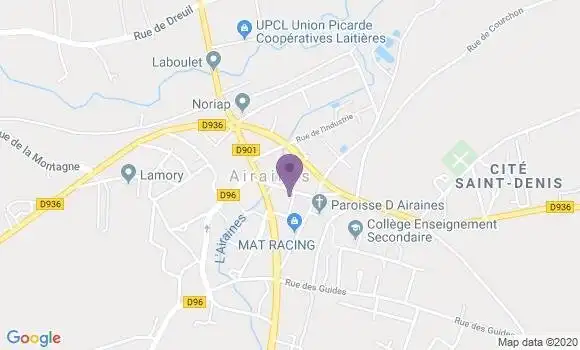 Localisation Crédit Agricole Agence d