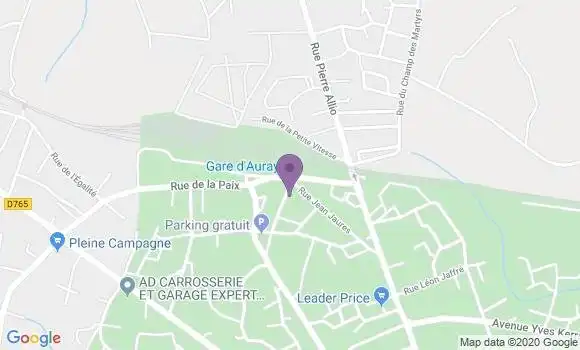 Localisation Crédit Agricole Agence d