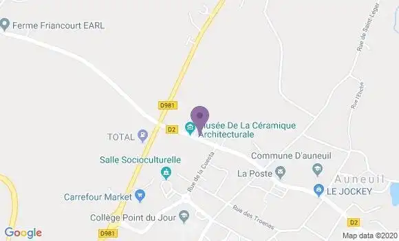 Localisation Crédit Agricole Agence d