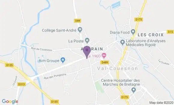 Localisation Crédit Agricole Agence d