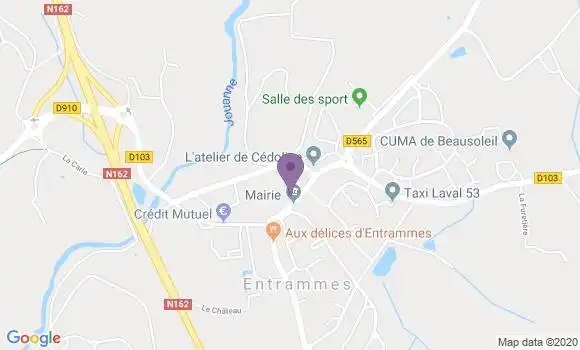 Localisation Crédit Agricole Agence d