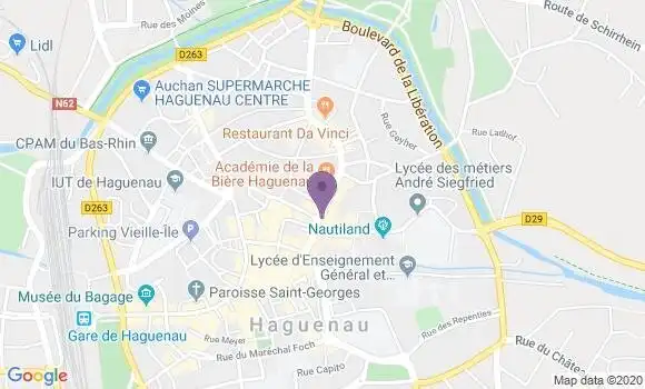 Localisation LCL Agence d