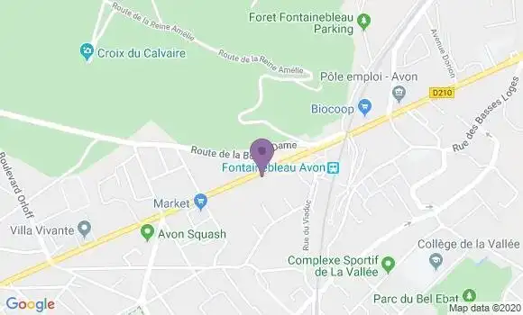 Localisation Crédit Agricole Agence d