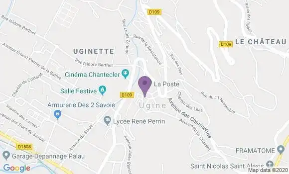 Localisation Crédit Agricole Agence d