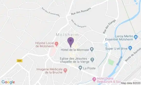 Localisation Crédit Agricole Agence d
