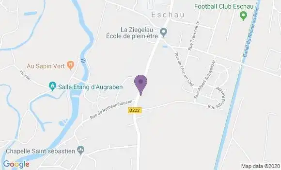 Localisation Crédit Agricole Agence de Strasbourg Bourse