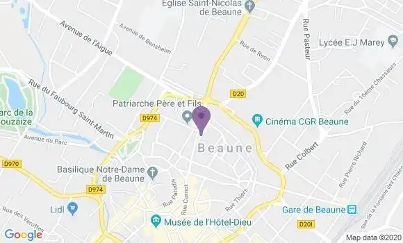 Localisation Crédit Agricole Agence de Geaune