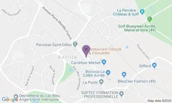 Localisation LCL Agence d