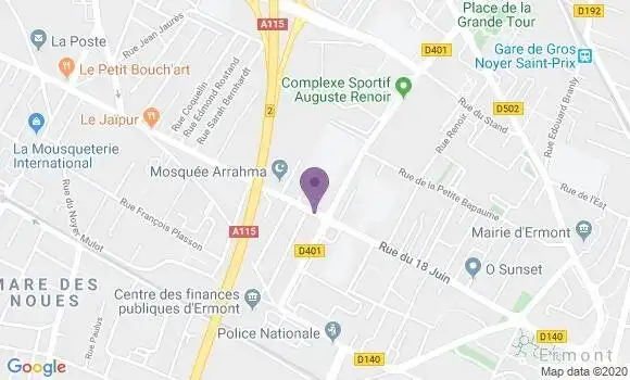 Localisation LCL Agence d