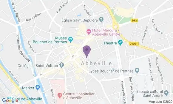 Localisation LCL Agence d