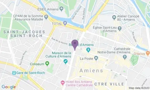 Localisation LCL Agence d