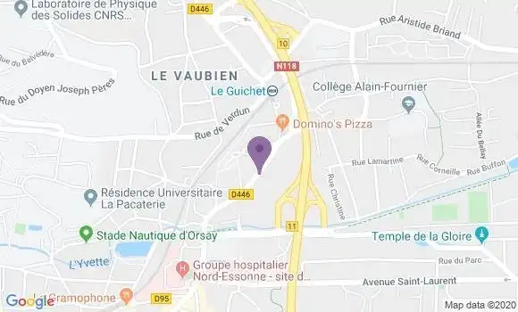 Localisation LCL Agence d