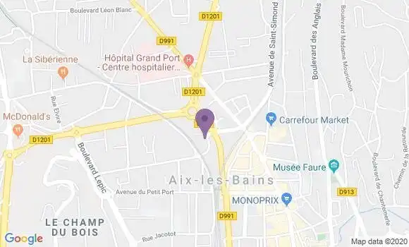 Localisation LCL Agence d